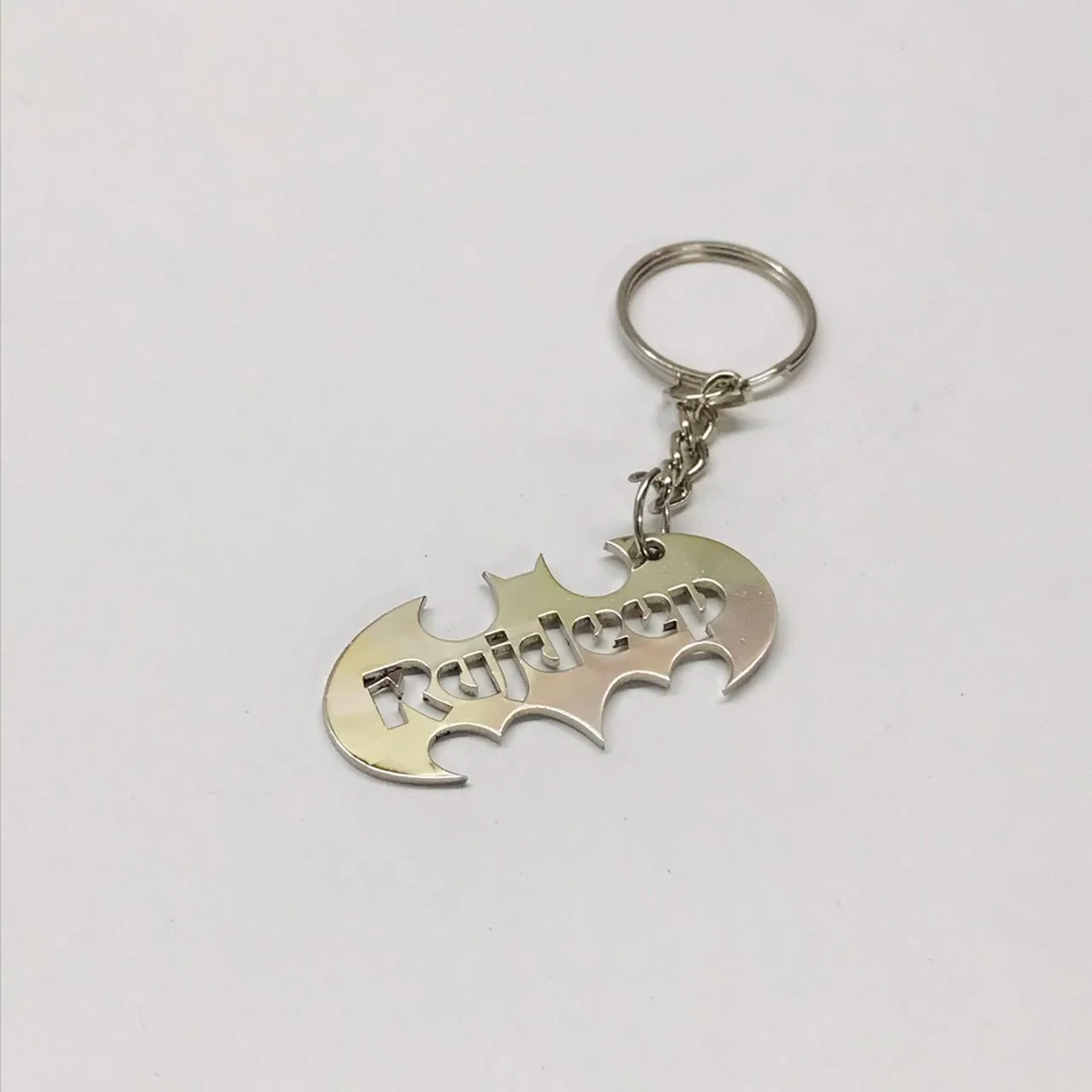 Customized Metal Keychain - Batman - Name Keychain - Personalized Gift - Batman Keychain