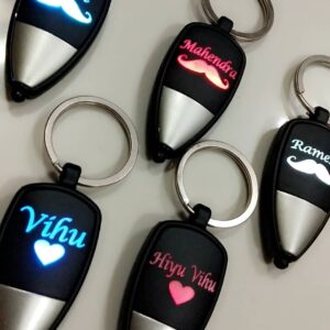 Customized LED Keychain - LED Keychain With Name