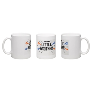 Awesome Little Brother Mug - Rakshabandhan Gift