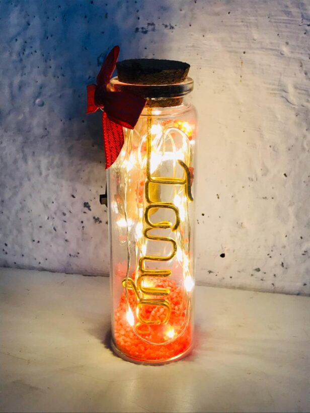 Fairy Lights Pills With Wired Name Bottle