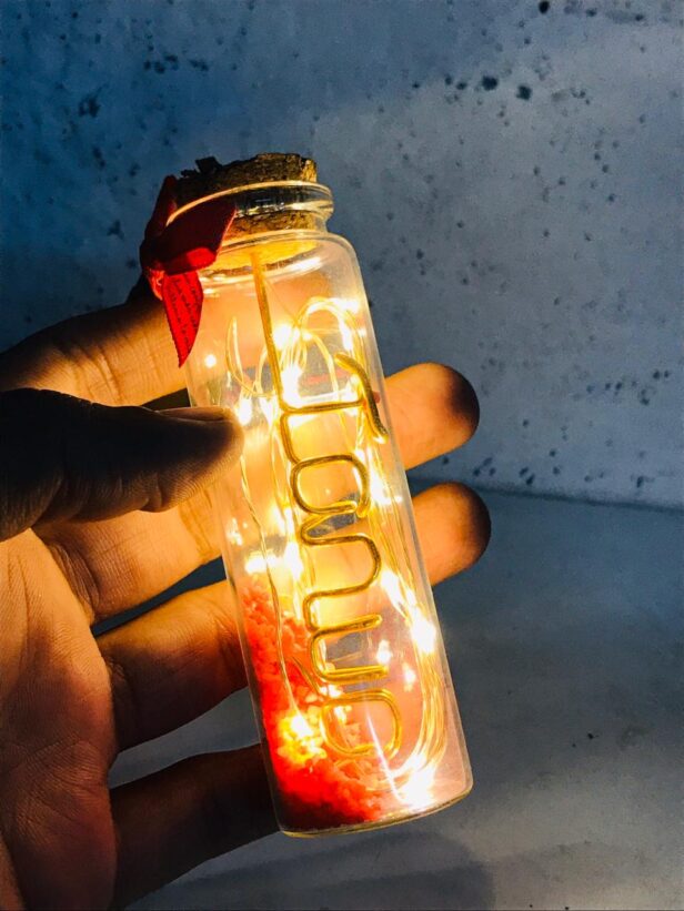 Fairy Lights Pills With Wired Name Bottle