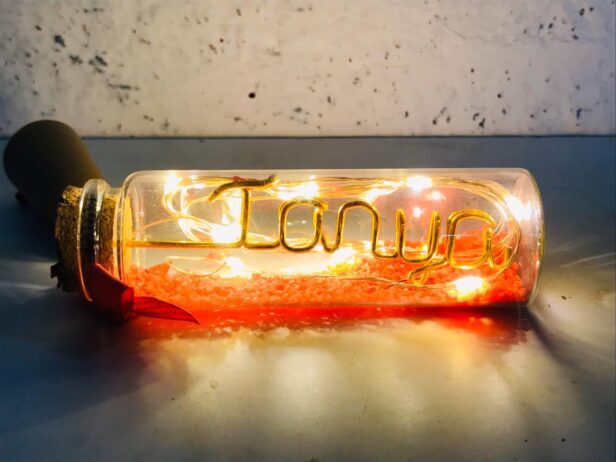 Fairy Lights Pills With Wired Name Bottle