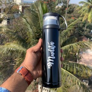 Customized Stainless Steel Flask - Hot And Cold Bottle - Name Bottle