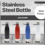 Stainless Steel Customized Bottle - 750 ML - Name Bottle