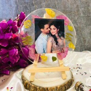 Resin Photo Table Top - Personalized Table Top - Customized Gifts - Wedding Gifts - Anniversary Giifts