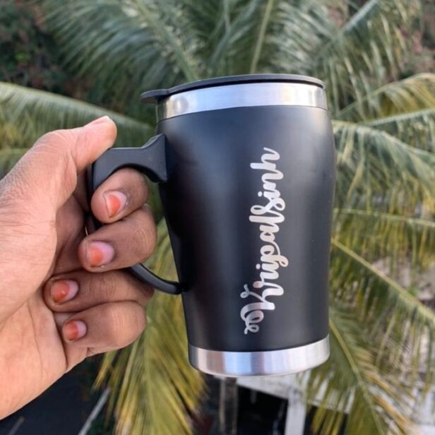 Stainless Steel Travel Mug - Customized Travel Mug - Travel Accessories