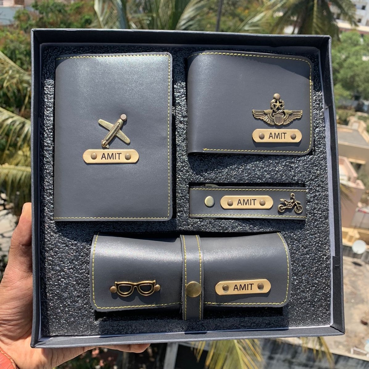 Men Genuine Leather Clutch Bag Wallet Cellphone Combination Lock Homme  Pochette | eBay