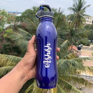 Stainless Steel Customized Bottle With Name - 750 ML - Name Bottle