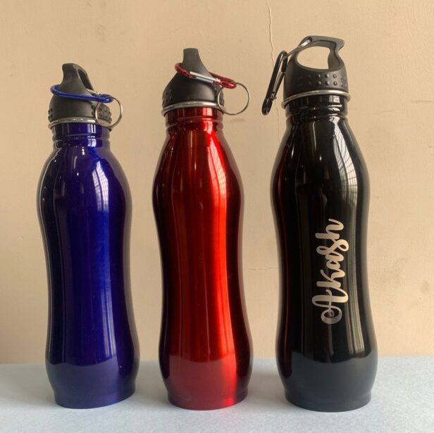 Stainless Steel Customized Bottle With Name - 750 ML - Name Bottle