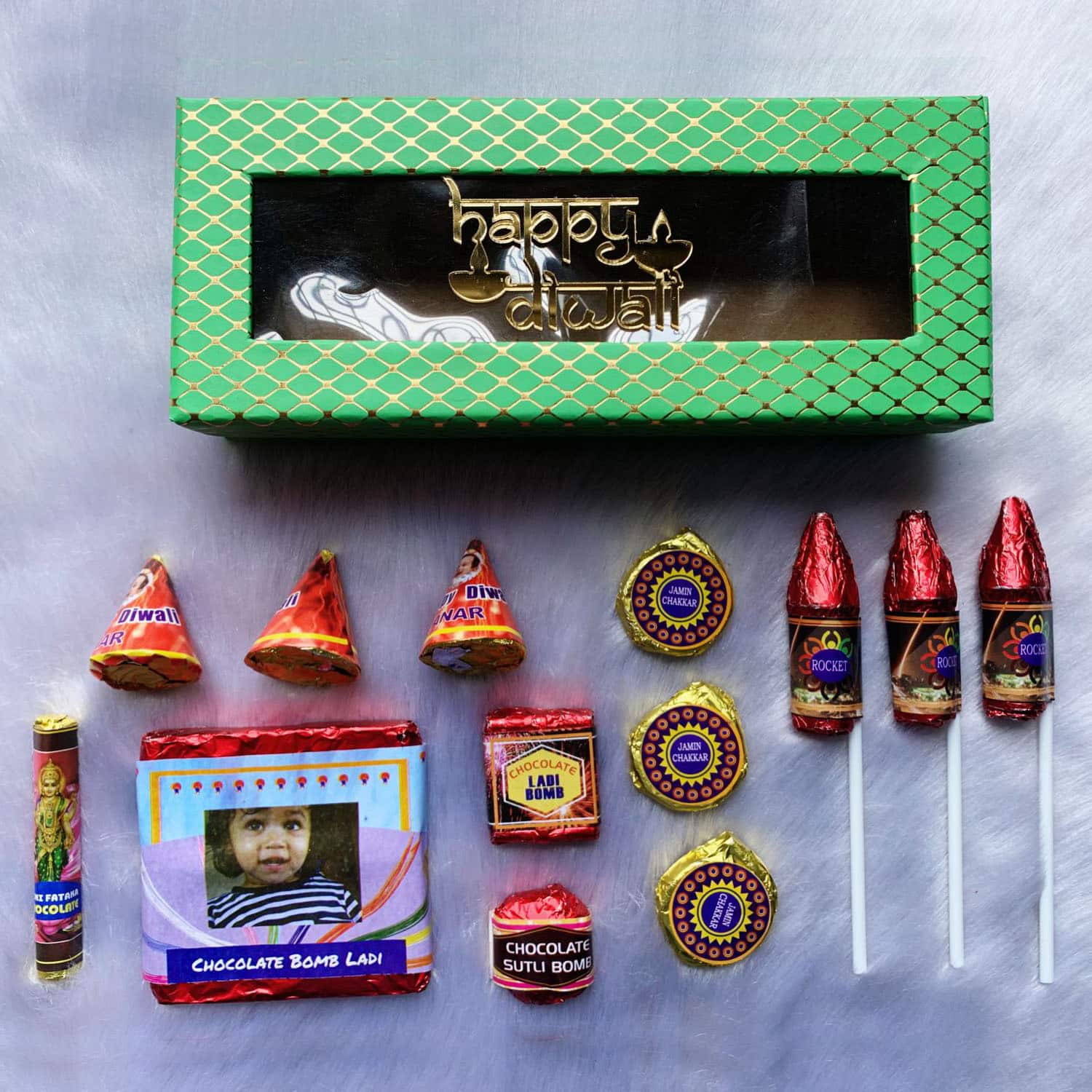 Diwali Special Cracker Shaped Chocolate Gift Box | My XXX Hot Girl