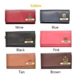 Gift For Her- Gift For Wife - Best Gift For Mom - Name Clutch - Ladies Clutch - Customized Clutch Wallet - Ladies Handbag - Ladies Wallet 2.0