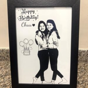 Personalized Digital Sketch Frame - Birthday Gift - Anniversary Gift - Creative Gift