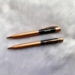 Personalized Copper Glitter Pen - Name Pen - Customized Copper Glitter Pen - Best Gift For Teachers Boss Employee Father