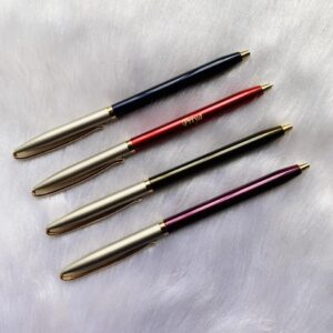 Personalized Slim Trim Pen - Name Pen - Customized Metal Pen - Best Gift For Teachers Boss Employee Father
