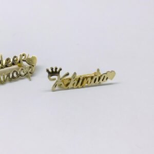 Personalized Brooch - Wedding Stuff - Wedding Essential - Wedding Gift - Name Brooch - Name Pin