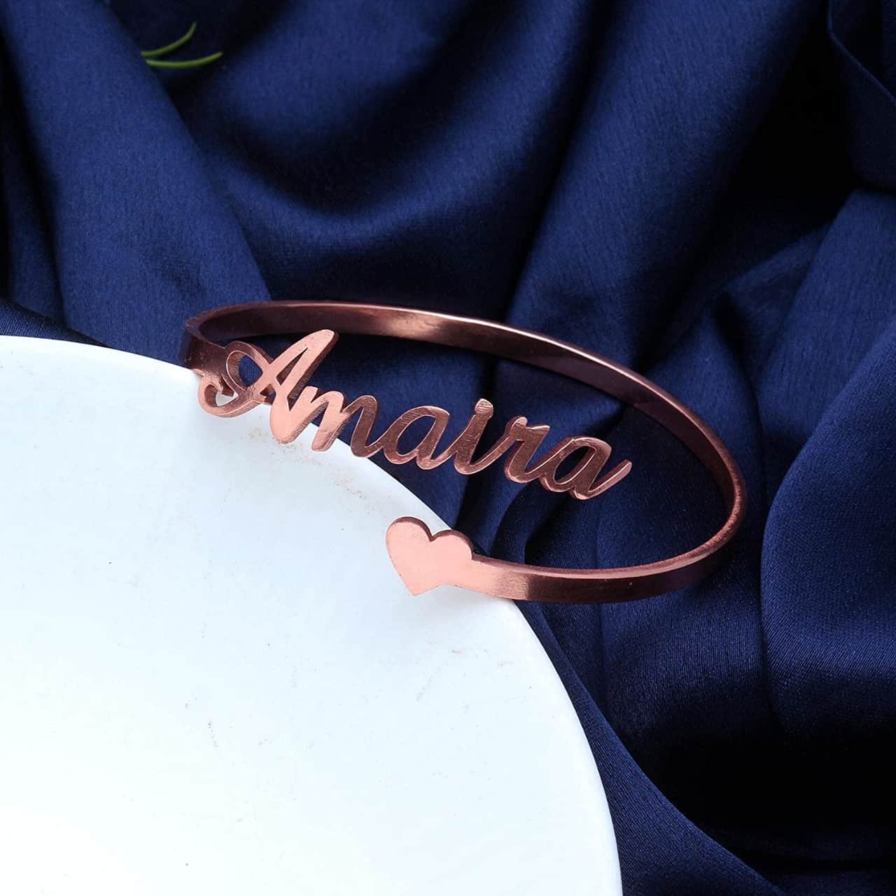 Personalized Mens Bracelet - Customized Kada - Name Bracelet