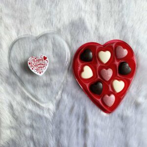 Heart Of Chocolates For Valentine's Day - Chocolate Heart - Chocolate Day Gift