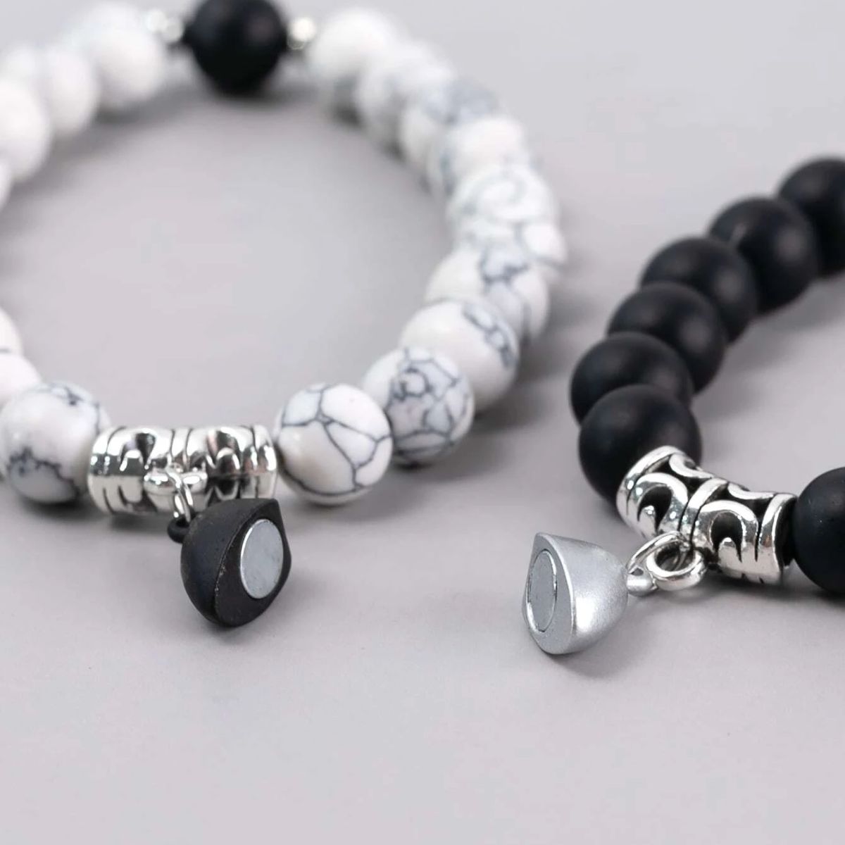Bracelet couples long-distance touch bluetooth connection ladies and men's  gift jewelry set (2 pieces)