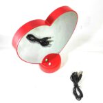 Red Heart Shaped Magic Mirror - Magic Mirror Photo Frame - Valentine's Day Gift - Gift For Love