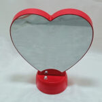 Red Heart Shaped Magic Mirror - Magic Mirror Photo Frame - Valentine's Day Gift - Gift For Love
