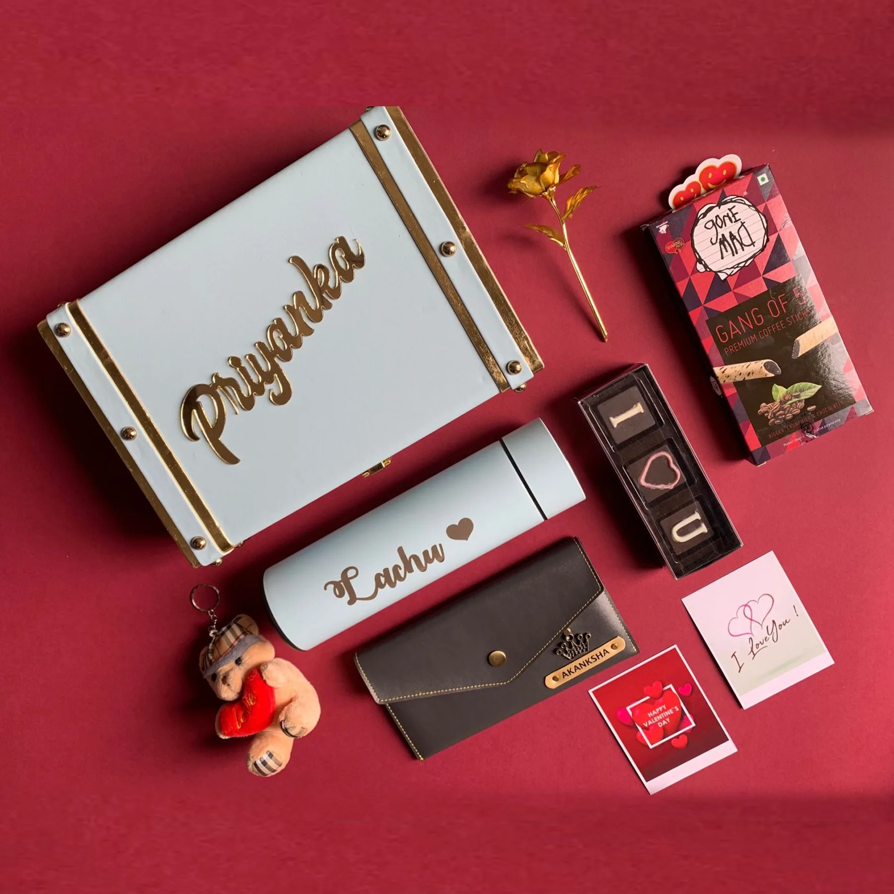 Valentine's Day Trunk Hamper For Her - Luxurious Gift Box with