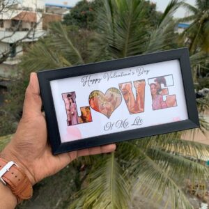 Valentine's Day Collage Frame - Valentine's Day Gift - Gift For Love - Gift For Him - Gift For Her