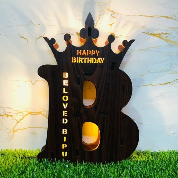 Best Birthday Gift - Birthday Gift For Him - LED Name Board - LED Initial - Customized Birthday Gifts