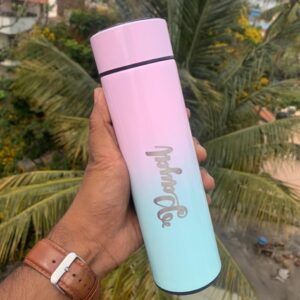 Birthday Gift For Her - Multicolor LED Flask - Hot And Cold Bottle - Name Bottle - Temperature Flask