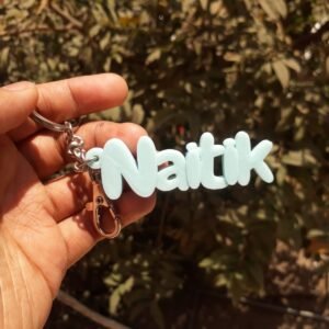 Personalised Keyring - Personalized Keychain - 3D Printed Keychain - Name Keychain