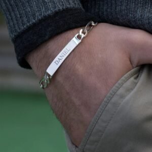 Personalized Mens Bracelet - Customized Kada - Name Bracelet - Best Gift For Him - Personalized Birthday Gift For Him