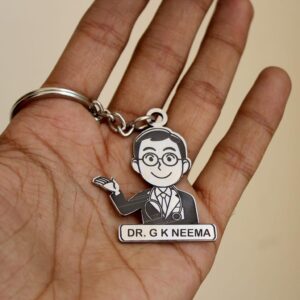 Best Gift For Doctors - Personalized Doctor Keychain - Corporate Gifts - Personalized Gifts For Doctors