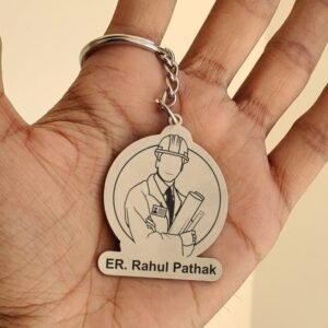 Best Gift For Engineers - Personalized Engineer Keychain - Corporate Gifts - Personalized Gifts For Engineers - Keychain For Engineers