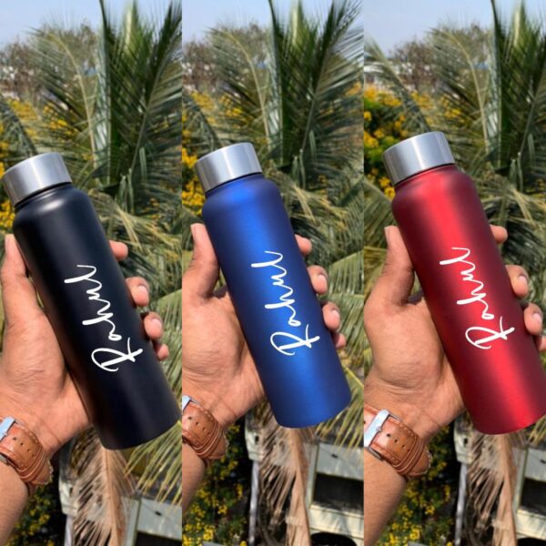 Personalized Water Bottle, Custom Water Bottle, Personalized Gifts for Her,  Engraved Insulated Water Bottle & Straw Lid - Name Bottle