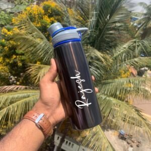 Personalized Steel Bottle With Name - 750ML - Name Bottle - Customized Name Water Bottle - Best Corporate Gifts