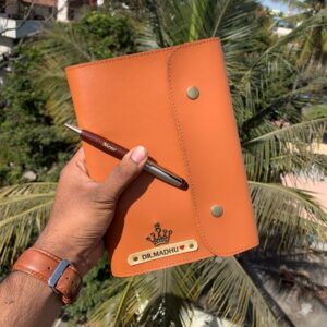 Personalized Diary With Pen & Cover - Father's Day Gifts - Corporate Gifts - Gifts For Dad - Gifts For Employee