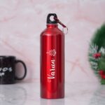 Personalized Xmas Gifts - Christmas Gift For Kids - Christmas Theme Water Bottle With Christmas Tree-