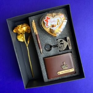 Box Of Love Hamper For Him - Valentine Day Gift For Him - Premium Valentine's Day Hamper