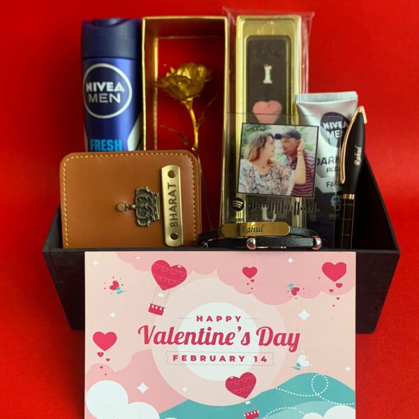Midiron Lovely Gift for Valentine's Day, Chocolate Day, Propose Day |  Romantic Gift for Girlfriend, Wife, Husband, Boyfriend | Gift Pack 325 ML  Coffee Mug, Greeting Card, Rose & chocolate box -