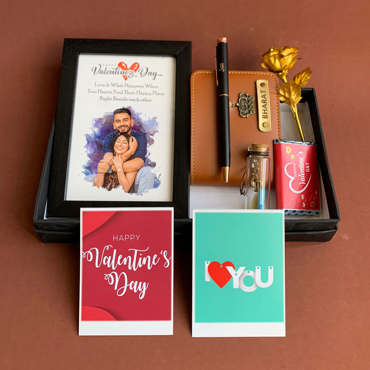 CraftVatika Valentine Gift For Girlfriend Boyfriend Wife Husband Hubby  Special Munch Chocolate Pack Soft Toy Frame