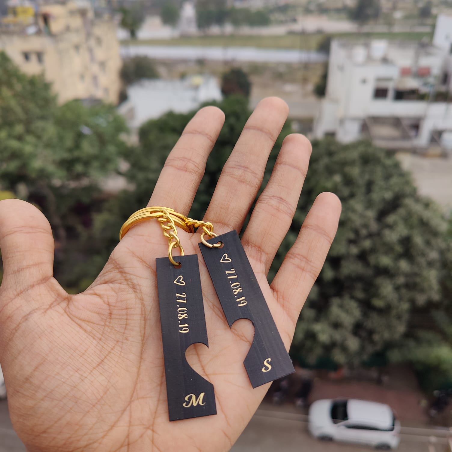 MUZRUYOU Lovely gift - Drive Safe Keychain Boyfriend Gifts India | Ubuy