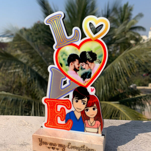 Send Couple memory photo frame online by GiftJaipur in Rajasthan