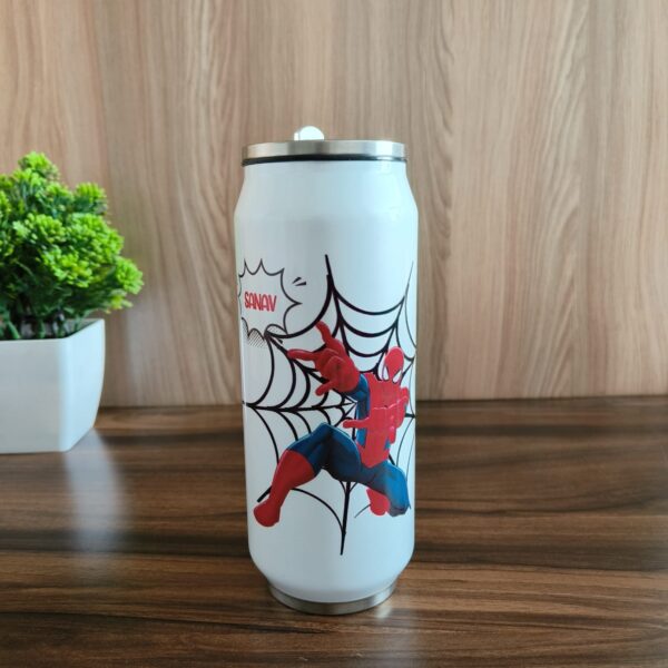 Spiderman Super Heroes LED Temperature Stainless Steel Double Wall Vacuum  Insulated Bottle for Hot & Cold