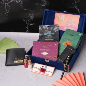 Trunk Hamper For Brother - Personalized Rakshabandhan Gift Hamper For Brother - Personalized Rakhi Gifts