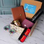 Personalized Diwali Hamper With Diary And Pen - Diwali Gift Hamper For Loved Ones