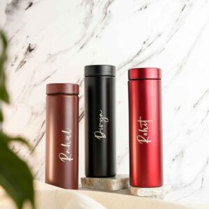 Personalized Stainless Steel Bottle 700ML- Customized Bottle - Corporate Diwali Gifts