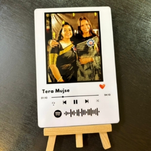 Personalized Spotify Photo Standee - Romantic Valentine's Day Gift
