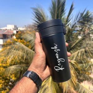 Personalized Insulated Travel Mug | Custom Tumbler | Valentine's Day Drink Gift