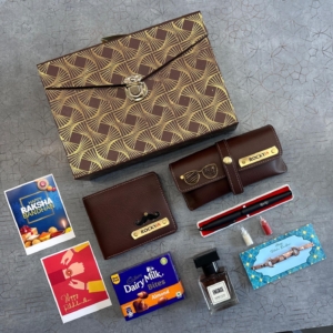 Rakhi combo - Personalized Raksha Bandhan Gift Hamper for Brother - Perfect Gift For Brother