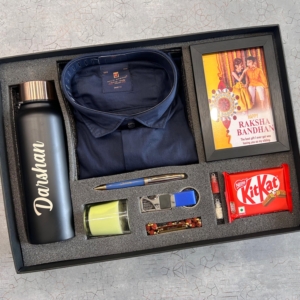 Premium Personalized Raksha Bandhan Gift Hamper for Brother - Customized Combo for Rakhi - Perfect For Brother