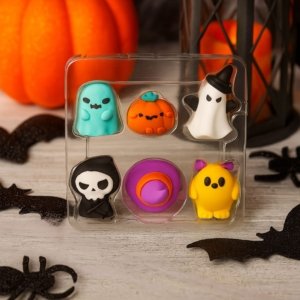 Halloween Themed Eraser Set - Halloween Theme 3D Erasers Set - Perfect Gift For Kids